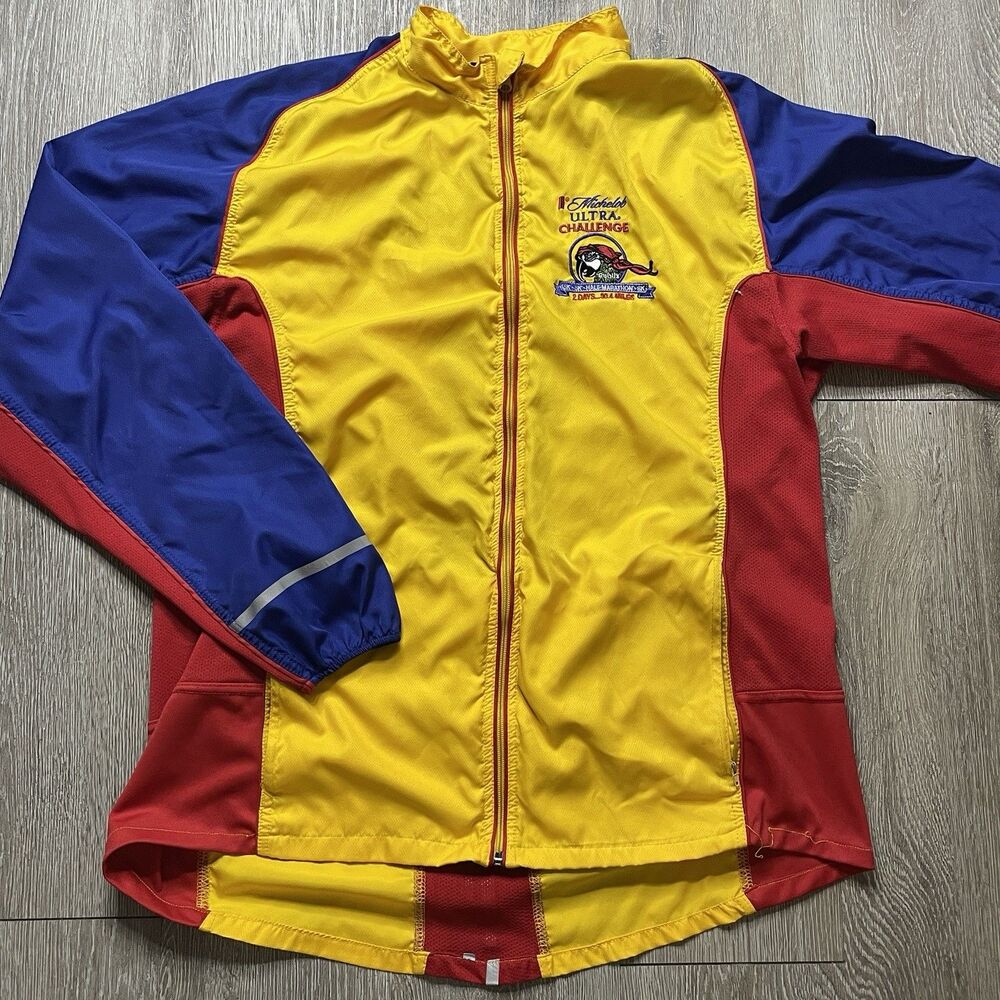 XL Leslie Jordan Michelin Ultra Publix 2015 Gasparilla Men's Windbreaker Jacket